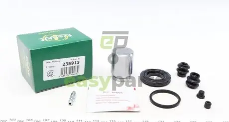 Ремкомплект супорта (заднього) Nissan Cube/Juke/Qashqai/X-Trail 07- (d=35mm) (Akebono) (+поршень) FRENKIT 235913
