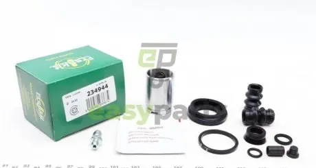 Ремкомплект супорта (заднього) Renault Megane 01- (d=34mm) (Lucas/TRW) (+1 поршень з механізмом) FRENKIT 234944