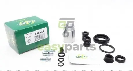 Ремкомплект супорта (заднього) Renault Megane 01- (d=34mm) (Lucas) (+1 поршеь з механізмом) FRENKIT 234943