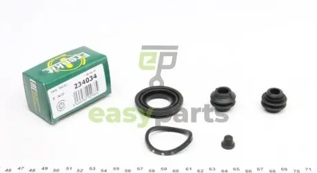 Ремкомплект супорта (заднього) Kia Soul 09- (d=34mm) (Mando) FRENKIT 234034