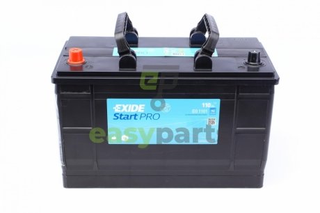 Акумуляторна батарея 110Ah/750A (349x175x235/+L/B00) StartPro EXIDE EG1101