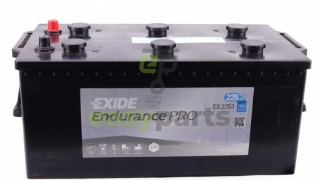 Акумуляторна батарея 225Ah/1100A (518x279x240/+L) EndurancePro EFB EXIDE EX2253 (фото 1)