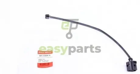 Датчик зносу гальмівних колодок (передніх) VW Touareg 3.0-4.2 10- (L=325mm) К-кт 2 шт. QUICK BRAKE WS 0309 A
