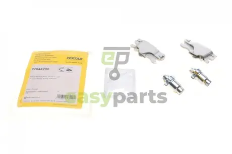 Ремкомплект колодок ручника VW T5 /BMW 3 (E90-93)/ 5 (E60/E61)/ 7 (E38/E65/E66/E67/F01/F02) TEXTAR 97044200