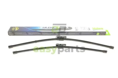 Щітки склоочисника (600/500 мм) Porsche Macan 14-/Audi A4 09-/A5 09- Valeo 574462