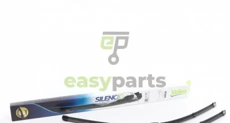 Щітки склоочисника (650/650 мм) VW Touareg/Porsche Cayenne 02-10 (Silencio) Valeo 577859