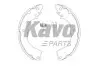 Колодки гальмівні (задні) Citroen C-zero/Peugeot Ion 10- (203.2x30) (барабанні) KAVO PARTS KBS-7416 (фото 1)