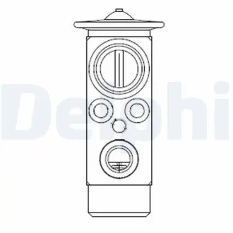 Розширювальний клапан кондицiонера Delphi CB1024V
