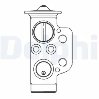 Расширительный клапан кондиционера Delphi CB1022V
