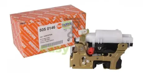 Замок дверей (передніх/L) Renault Kangoo 97-07 (електричний) AUTOTECHTEILE 505 0146