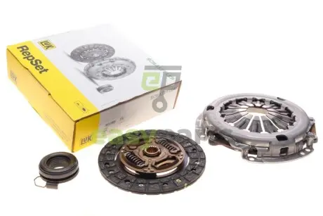 Комплект зчеплення Toyota Yaris 1.0 VVT-i 05-11 (d=190mm) (+вижимний) LuK 619 3122 00