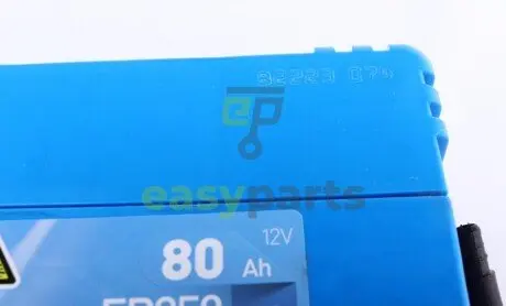 Акумуляторна батарея 80Ah/510A (260x175x225/+L/B13) (Dual/для водного транспорту) EXIDE ER350