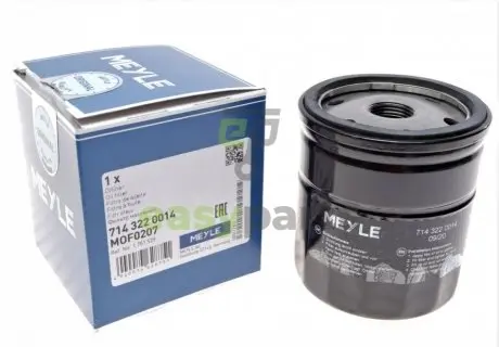 Фільтр масляний Ford Maverick/Transit/Ford USA Mustang/Mazda 3/5/6/MX-5 III/Saab 1.8-4.9 72- MEYLE 714 322 0014