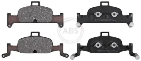 Гальмiвнi колодки дисковi переднi A.B.S. 35148