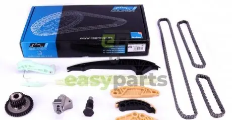 Комплект ланцюга ГРМ Audi A4/A6/VW Passat 1.8-2.0 TFSI 09-12 BYT/BZB/CDAA/CCTA/CBFA/CCZA/BPY/CAWB/BWA IJS GROUP 40-1051FK
