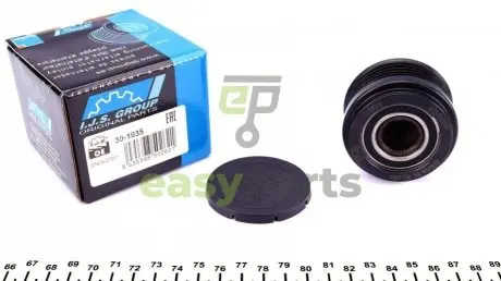 Шків генератора Toyota Avensis/Corolla 2.0D 99- (5PK) IJS GROUP 30-1035
