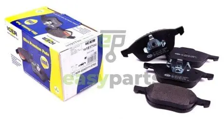 Колодки гальмівні (передні) Ford Transit Connect/Tourneo Connect/Kuga 13-/Focus/C-Max 07- ICER 181617-202