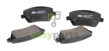 Колодки гальмівні (передні) Renault Kangoo/Logan/Clio 07-/Zoe/Duster/Dokker/Megane 12-/Nissan Micra ICER 181534-700
