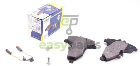 Колодки гальмівні (передні) MB E-class (W211/S211) 02-09 (+датчики) ICER 181527-701