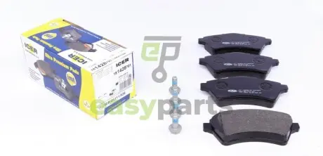 Колодки гальмівні (передні) Land Rover Freelander 98-06 ICER 181428-701