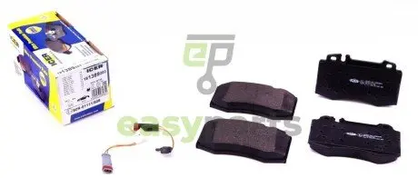 Колодки гальмівні (передні) MB C-class (W203)/E-class (W211)/S-class (W220) 00-09 (+датчики) ICER 181389-203