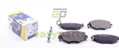 Колодки гальмівні (передні) Ford Mondeo III 00-07/Jaguar X-Type 01-09 ICER 181380-701
