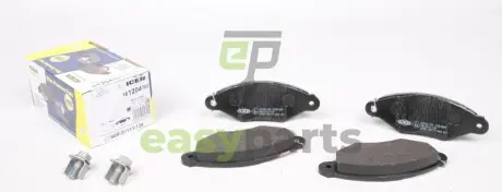 Колодки гальмівні (передні) Citroen Xsara 97-05 ICER 181204-702