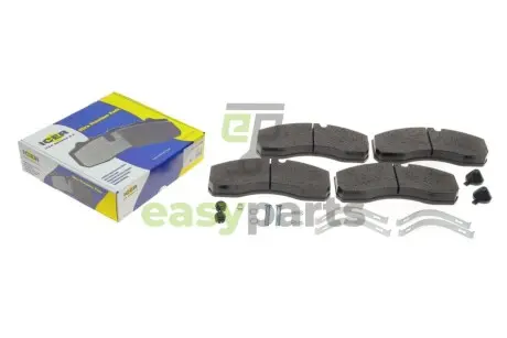 Колодки гальмівні (передні/задні) MB Atego 98-04/Actros 96-/DAF 02-/MAN 00-/Scania 95-/Iveco 92- ICER 151194-066