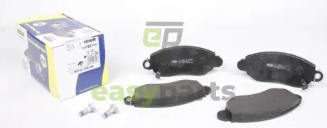 Колодки гальмівні (передні) Ford Transit 00-06 ICER 141367-701