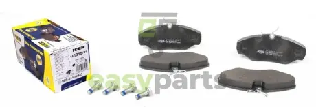 Колодки гальмівні (передні) Renault Trafic II/Opel Vivaro A/Nissan Primastar 01- ICER 141315-701