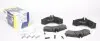 Колодки гальмівні (передні/задні) MB Sprinter (901-905) 208-616 95-/VW LT 96-06 (+датчики) ICER 141126-700 (фото 1)