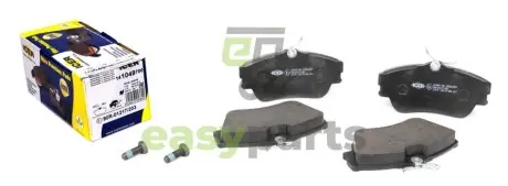 Колодки гальмівні (передні) VW T4 90-03 ICER 141049-700