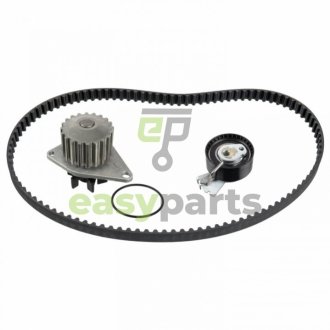 Комплект ГРМ + помпа Citroen Berlingo 1.4i 96-11 (104x17) FEBI BILSTEIN 173142