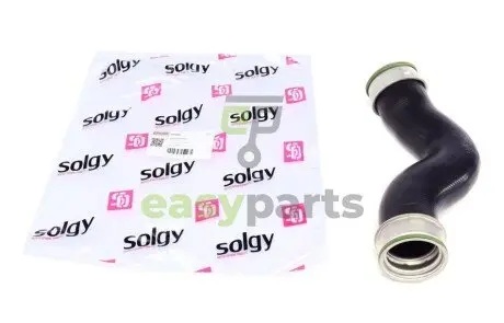 Патрубок інтеркулера VW Caddy 1.9TDI 03- (BJB) Solgy 114026