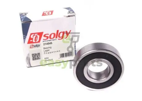 Підшипник (20x47x14) Solgy 214045