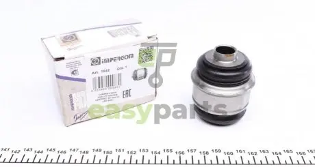 Сайлентблок важеля (заднього/плаваючий) BMW 5 (E39/E60)/7 (E38/E65/E66/E67) 95- (16x52/57x67) IMPERGOM 1642