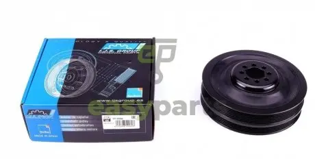 Шків колінвалу Audi A4/A6/A8/VW Passat 2.5TDI 97-05 (4PK+6PK) IJS GROUP 17-1056