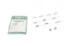 Комплект пружинок колодок ручника MB C-class (W203/W204) 02- /V-class (W639/W447) 03- FRENKIT 950874 (фото 1)