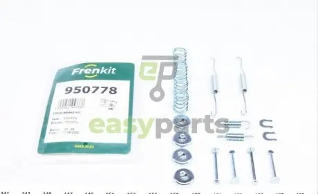 Комплект пружинок колодок ручника Toyota Yaris 99-05 FRENKIT 950778