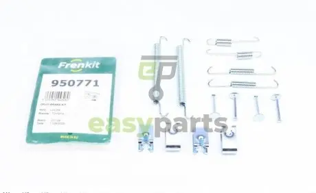 Комплект пружинок колодок ручника Toyota Avensis 00-03 FRENKIT 950771