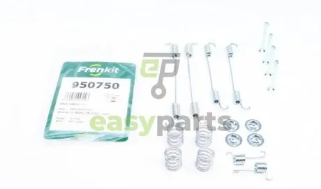 Комплект пружинок колодок ручника Renault Kangoo 1.5dCi/1.6 97- (Bosch) FRENKIT 950750