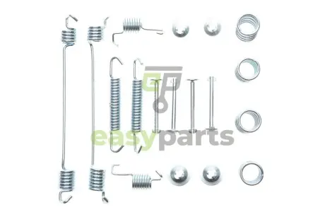 Комплект пружинок колодок ручника Renault Clio /Peugeot 206 1.1-1.9TD 98- (Bendix) FRENKIT 950672