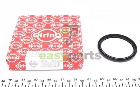 Сальник колінвалу (передній) Mazda 3/6/CX-7 2.2 MZR-CD 08-13 (59x70.5x6) ELRING 355.630