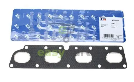 Прокладка колектора випускного Opel Astra/Vectra 89-95 Fischer Automotive One (FA1) 412-017