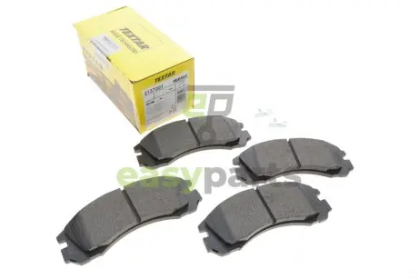 Колодки гальмівні (передні) Mitsubishi Outlander/Lancer 02- (Akebono) TEXTAR 2137001