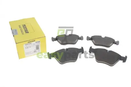 Колодки гальмівні (передні) BMW 5 (E39) 95- (Teves) Q+ TEXTAR 2167703
