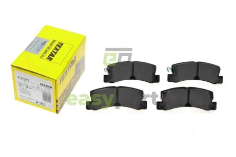 Колодки гальмівні (задні) Toyota Camry/Avensis/Lexus RX 06- (Akebono) TEXTAR 2183301