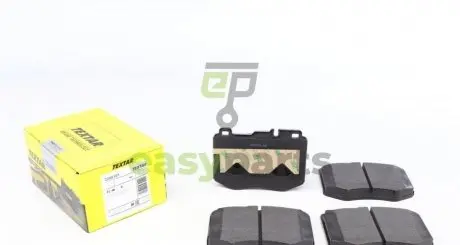 Колодки гальмівні (передні) MB C-class (W205)/E-class (W213) 14- (Brembo) TEXTAR 2206101