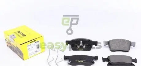Колодки гальмівні (передні) Opel Astra K 15- (Ate-Teves) R16 TEXTAR 2234501
