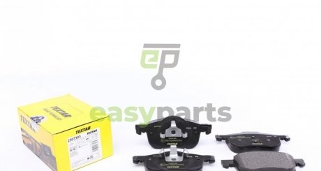 Колодки гальмівні (передні) Volvo S60/S80 2.0/2.4 D/T 98-10 (Teves) Q+ TEXTAR 2307303